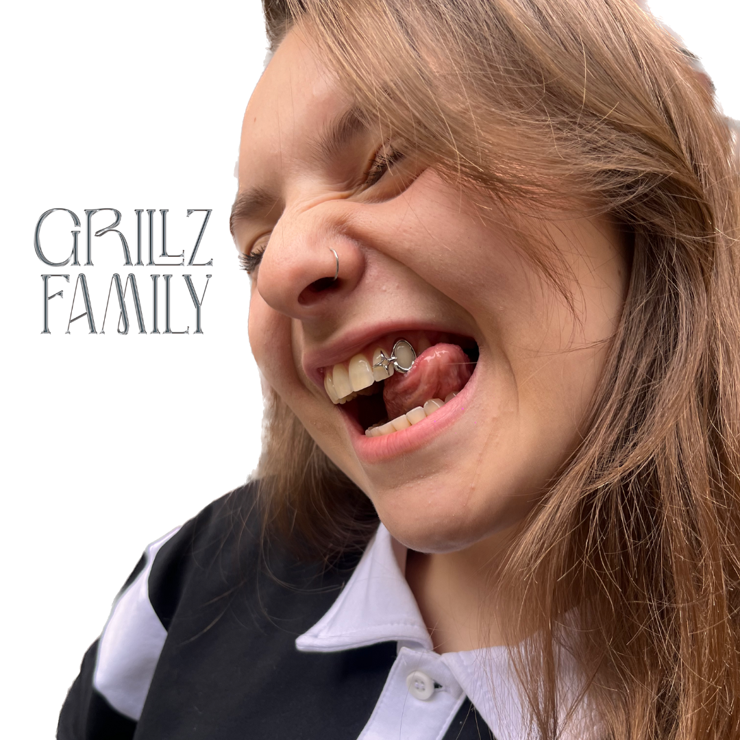 GRILLZ OPEN + GRILLZ LOSANGE OUVERT