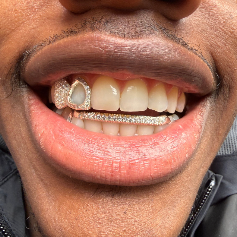 GRILLZ 6 LINE SERTI